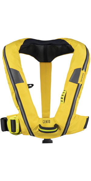 2026 Spinlock Arnés Chaleco Salvavidas Junior Deckvest Cento 100n Dw-cen / Asy - Amarillo